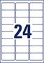 Label, 63,5x33,9 mm, can be frozen, AVERY ZWECKFORM, 600 label/pack